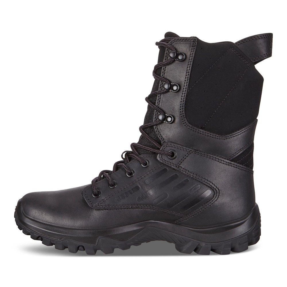 Mens Boots - ECCO Professional Outdoor High-Cut - Black - 9426WXOGP